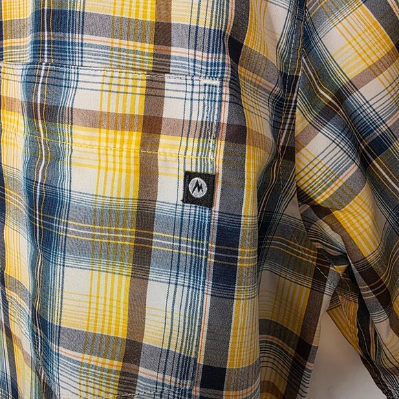 Marmot Men's Short Sleeve Button-down Shirt Size Large - Picture 3 of 7